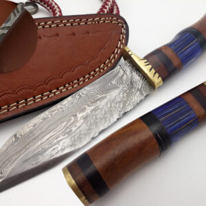 damascus steel bowie knife