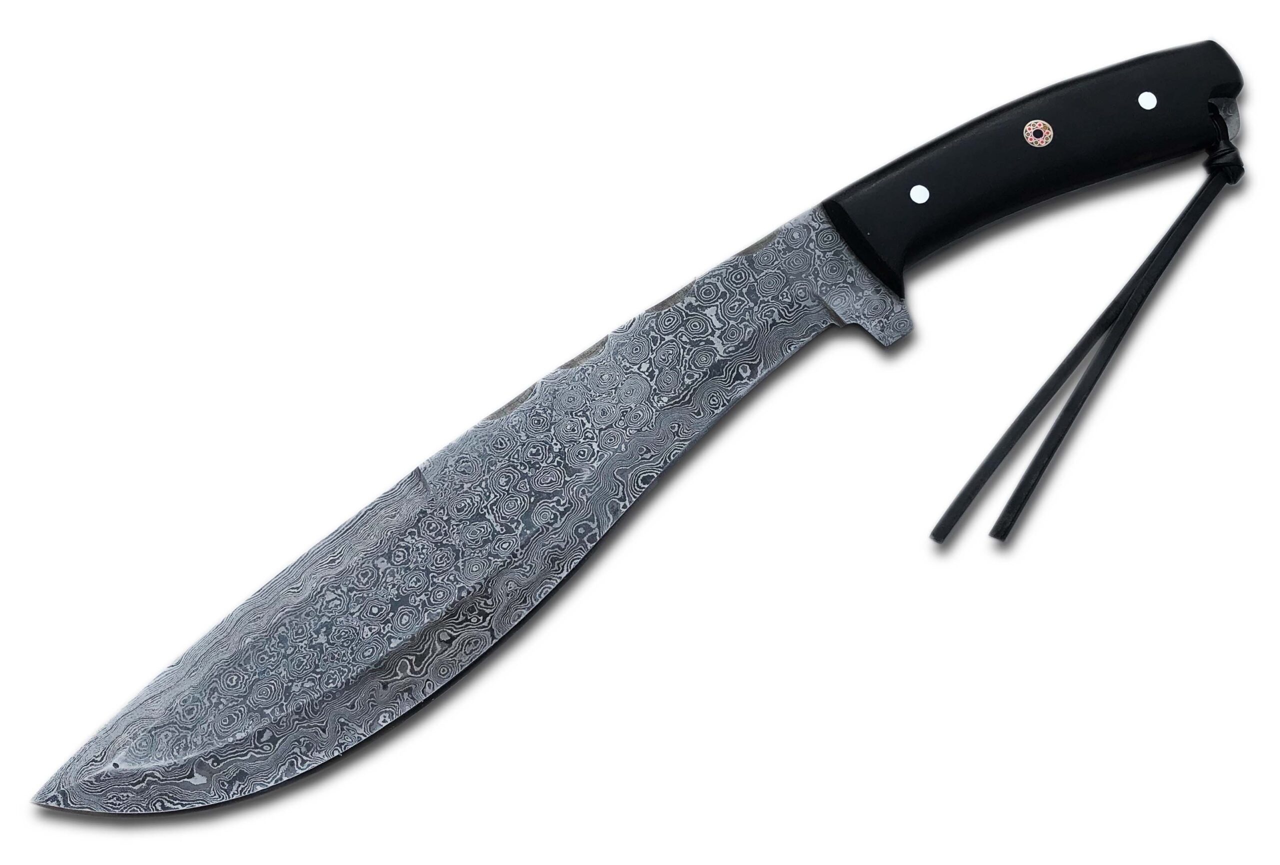 5-inch tactical survival machete with full tang
