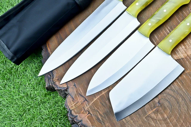 sharp custom cooking knives set