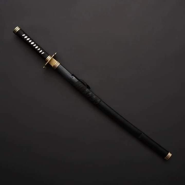 japanese damascus steel katana sword